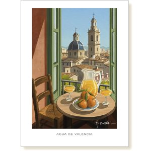 Ilustración Agua de Valencia