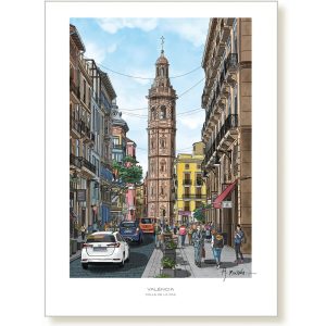 Ilustración Calle La Paz